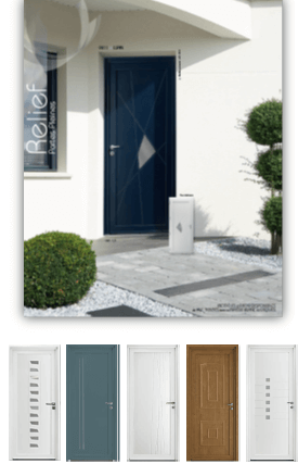 Porte entrée PVC Zendoor 6