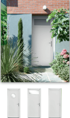 Porte entrée PVC Zendoor 7