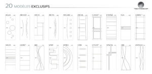 20 modèles de portes TECHNIDECOR
