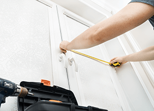 Prises de cote - visuel de mesure de cote sur une fenêtre