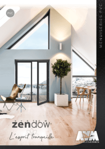 Couverture de la documentation commerciales des fenêtres pvc ZENDOW