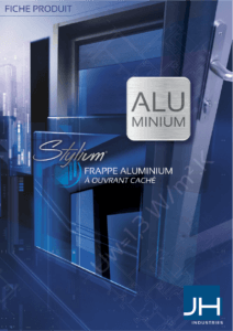 Couverture documentation fiche produit fenêtre frappe aluminium STYLIUM
